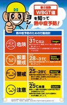 ミニのぼり(熱中症・WBGT値)